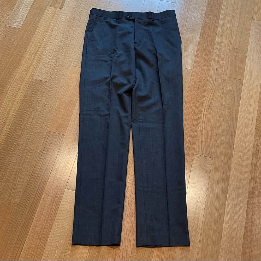 🆕 Bar III Slim Fit Charcoal Suit Pants, 32x34